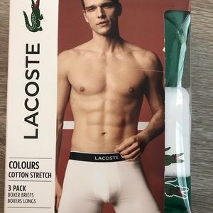 Lacoste Colours men’s Boxer Briefs set 3 size XL